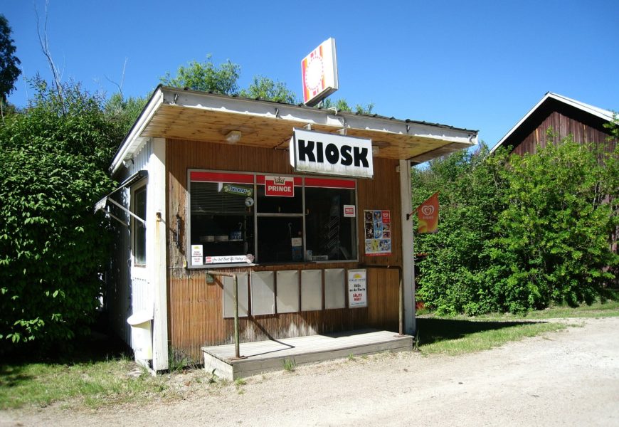 Weinflaschen am Kiosk entwendet