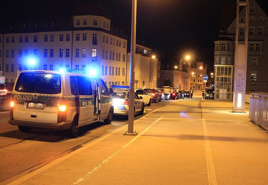 Alkoholkontrollstelle im Rahmen der Maidult