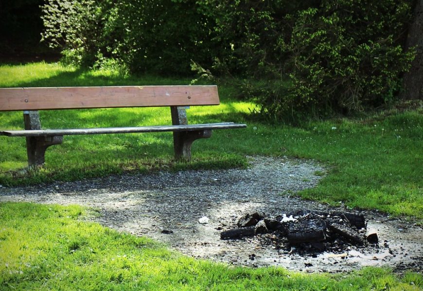 Brandgefahr eines Waldstückes am „Pleußener Meer“