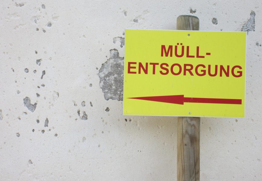 Unberechtigte Müllablagerung – Zeugenaufruf