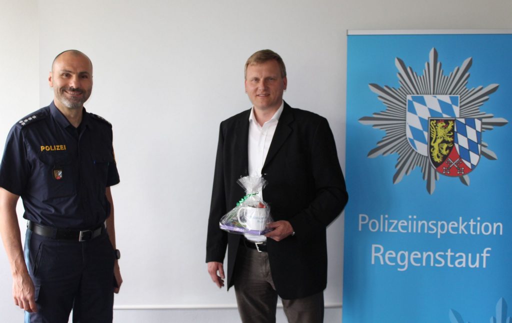 EPHK Ludwig Hastreiter (links) und PHK Rudolf Seidl