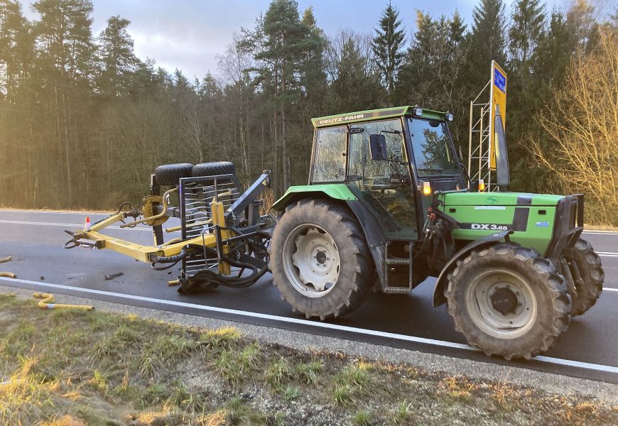 Zusammenstoß mit Rückewagen