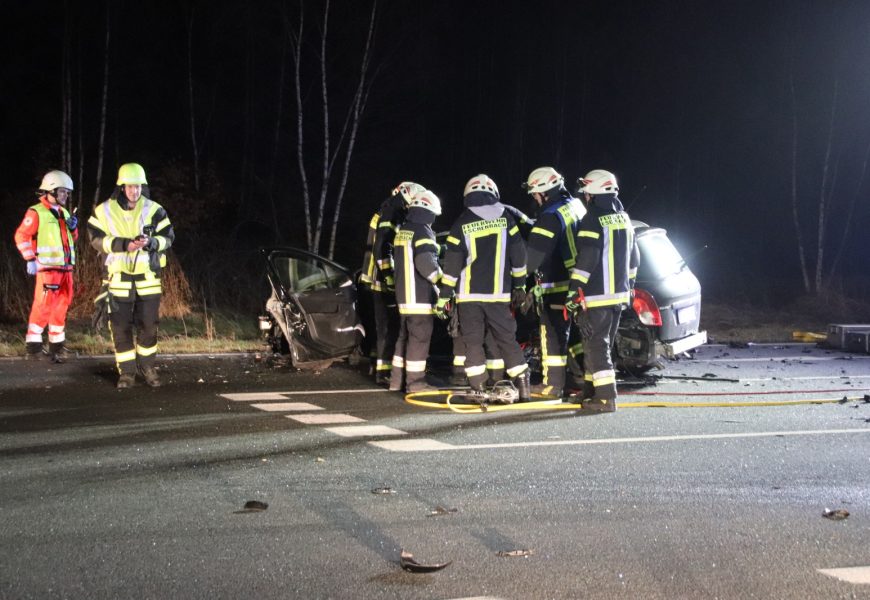 Unfall auf der B470